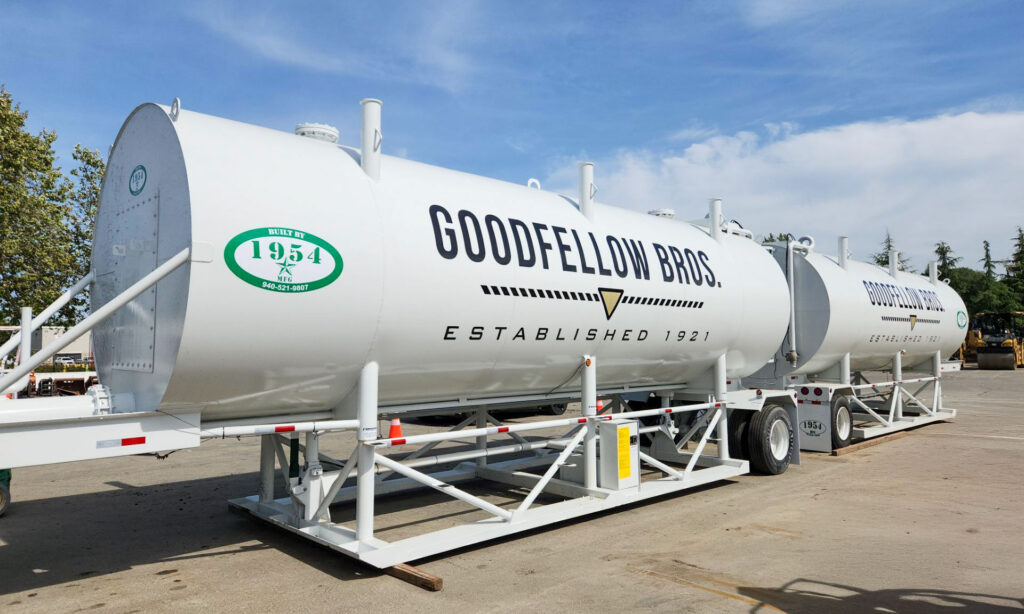 Tanker spot graphics.