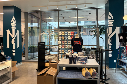 Wall graphic installation in Bay area ca