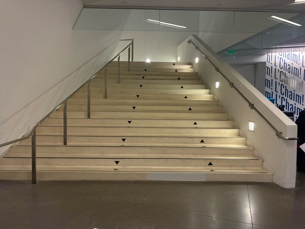 Stairs before installation