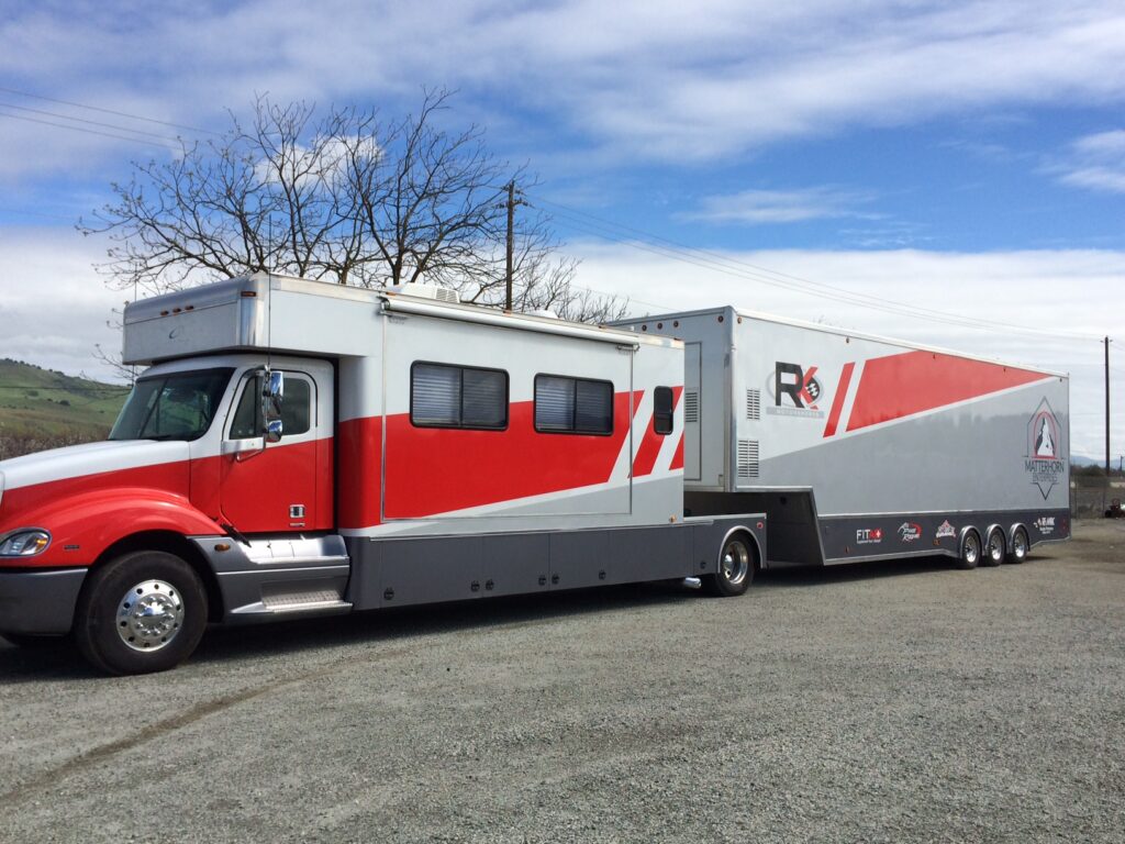 Fleet graphic wrap installation for trucks in the Bay Area, CA.