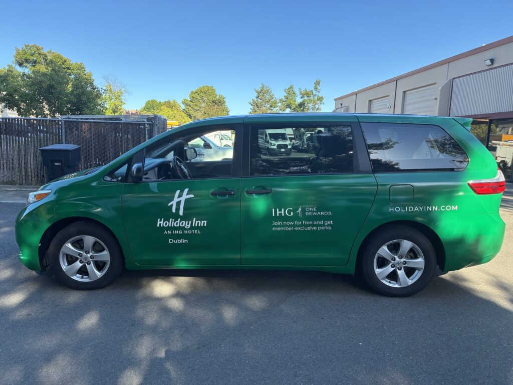 Toyota sienna after